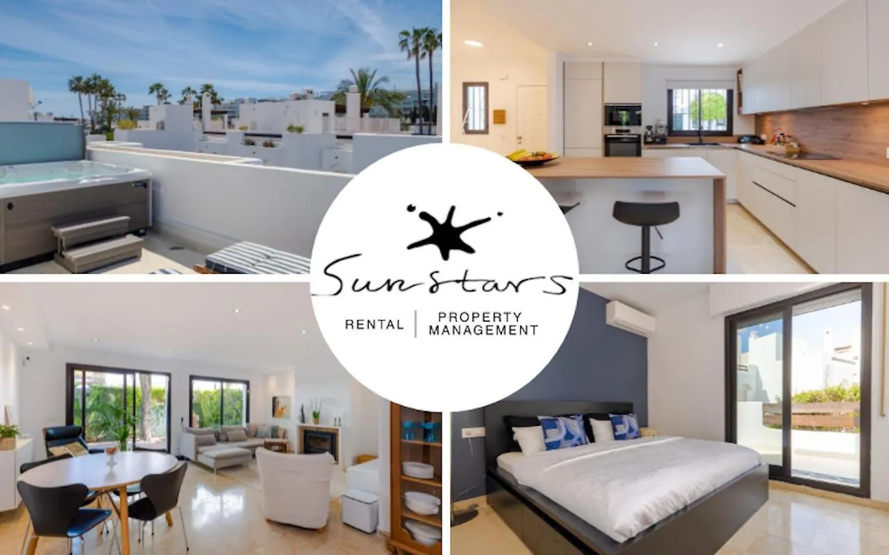 Fully Renovated Seaside Townhouse 200M From The San Pedro Beach With Gated Community Villa Marbella